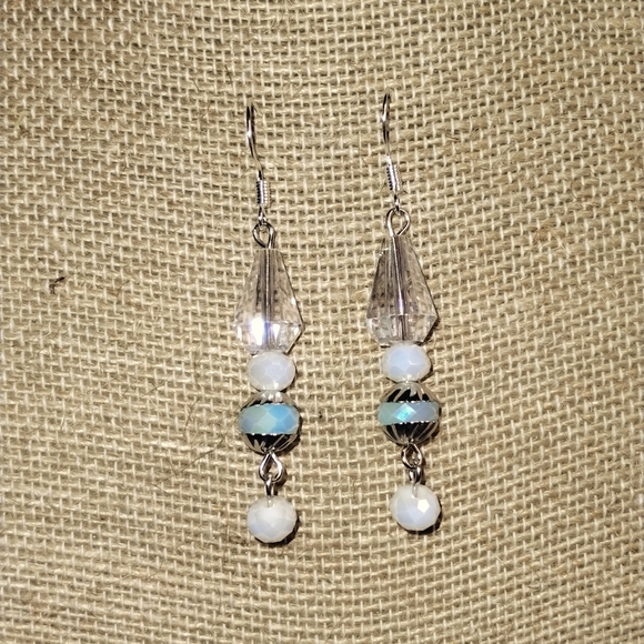 Islandplumeria Jewelry - 🎉Handmade Luxury dazzling glass crystal drop earrings